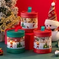 thumbnail image 3 of LCXmlly Transparent Christmas Box Christmas Gift Box Transparent Candy Box for Apples Mousse Cake Dessert Holiday Packaging, 3 of 9