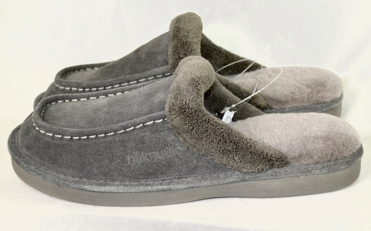 men's sheepskin slippers clearance