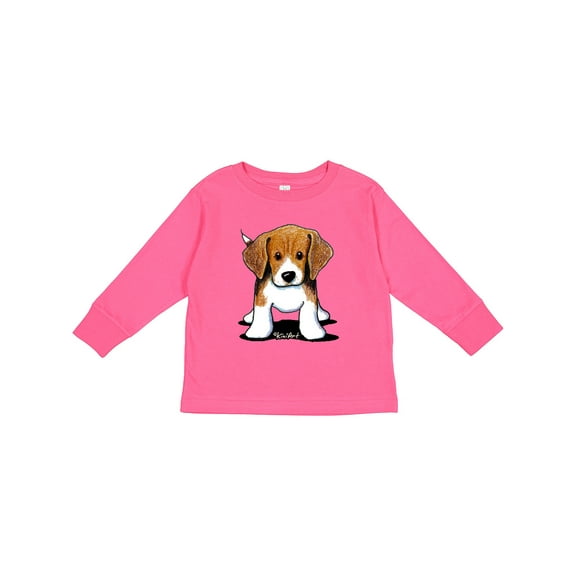 Inktastic Beagle Boys or Girls Long Sleeve Toddler T-Shirt