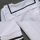 thumbnail image 4 of 1 juego de traje de marinero uniforme de cosplay de Halloween para hombre, traje de marinero, trajes de cosplay de escenario azul marino, traje de fiesta para hombres adultos (tamaño libre blanco), 4 of 4