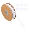 thumbnail image 1 of Unique Bargains 10 Yards White Snow Ribbon, Snow Trim Rope Artificial Snow String for Christmas, 1 of 5