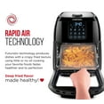 thumbnail image 3 of Chefman Digital Air Fryer + Rotisserie Oven, 6.3 Qt Capacity, Multi-Function, Black, 3 of 7