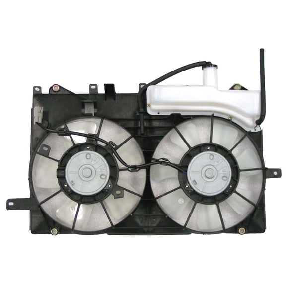 Agility Auto Parts 6034142 Dual Radiator and Condenser Fan Assembly for Toyota Models