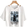 thumbnail image 3 of taylor swift Gráfico yk2 crop top Mujer yk2 Ropa Gótica De Basura Recortada, 3 of 4
