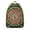 Exotic Paisley O, variant on Mandala Bohemian Ethnic Style School Backpack for Women, Vintage Canvas Daypack with Colorful Trippy Geometric Mandala Print, Lightweight Artistic Meditation Travel Bag