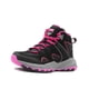 thumbnail image 3 of Bota Charly Negro/Rosa Para Dama Senderismo Deportivas 22-27 negro 25, 3 of 6