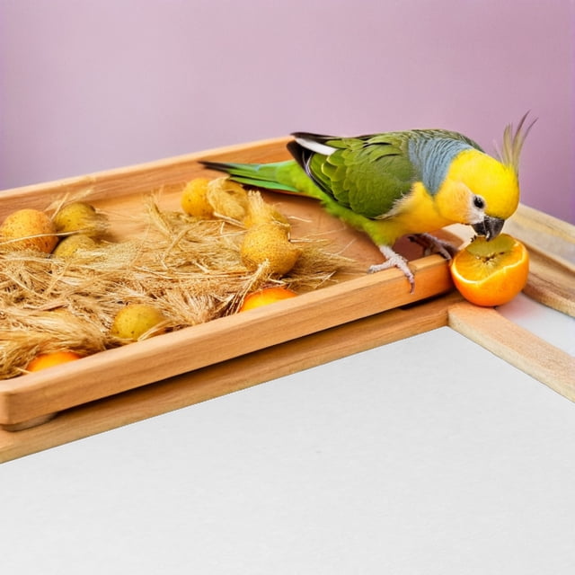 CHICHUMID Desechable Para Jaula De Pájaros Resistente Y Absorbente Para Mantenimiento Fácil Y Ambiente