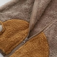 thumbnail image 5 of DHFJKG Toddler Teddy Jackets Zip Up Hoodies Windproof Hooded Cute Animals Fuzzy Warm Coat With Ears For Kids Boys Girls 1-5 Years Leisure Outerwear, 5 of 7