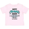 thumbnail image 3 of Inktastic Happy Birthday, Daddy Best Ever in Blue Boys or Girls Baby T-Shirt, 3 of 5