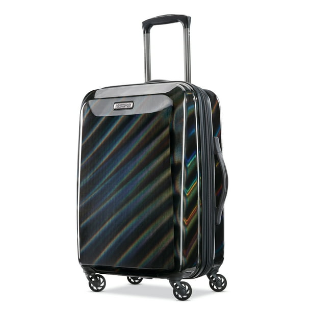 American Tourister Moonlight Iridescent 21-inch Hardside Spinner, Carry-On  Luggage, One Piece