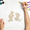 thumbnail image 3 of IFANLANDOR 20pcs Diy Graffiti Dinosaur Craft Chips For Lightweight Easy To Color For And Fun Diy Projects, 3 of 8