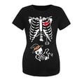 thumbnail image 1 of Blouse de Maternité à Imprimé d'Halloween, Hauts Décontractés pour Femmes Enceintes, Tissu Extensible et Doux, Confortable pour le Quotidien, Col en V, 1 of 3