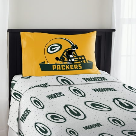 - NFL Green Bay Packers Monument Twin Sheet Set