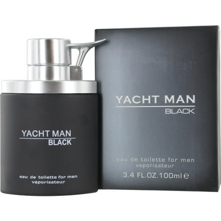 Adidas Mens Edt Spray - Yacht Man Black by Myrurgia for Men - 3.4 oz EDT Spray