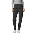 thumbnail image 4 of Adar Universal Women's Scrub Set - Warm-Up Scrub Jacket and Elastic Pull-On Pants - 902 - Pewter - XL, 4 of 7