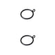 thumbnail image 2 of Inteprter Gancho para cortina de 10 piezas, anillo colgante para cortinas de ducha, colgador resistente para el hogar, dormitorio, sala de estar, Negro 2piezas, 2 of 6