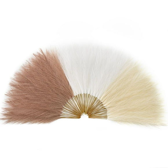 Serwalin 60 piezas de pasto pampas artificial de 45 cm decoración boho falsa