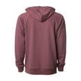 thumbnail image 3 of Independent Trading Co. Icon Lightweight Loopback Terry Hooded Sweatshirt, 3 of 3