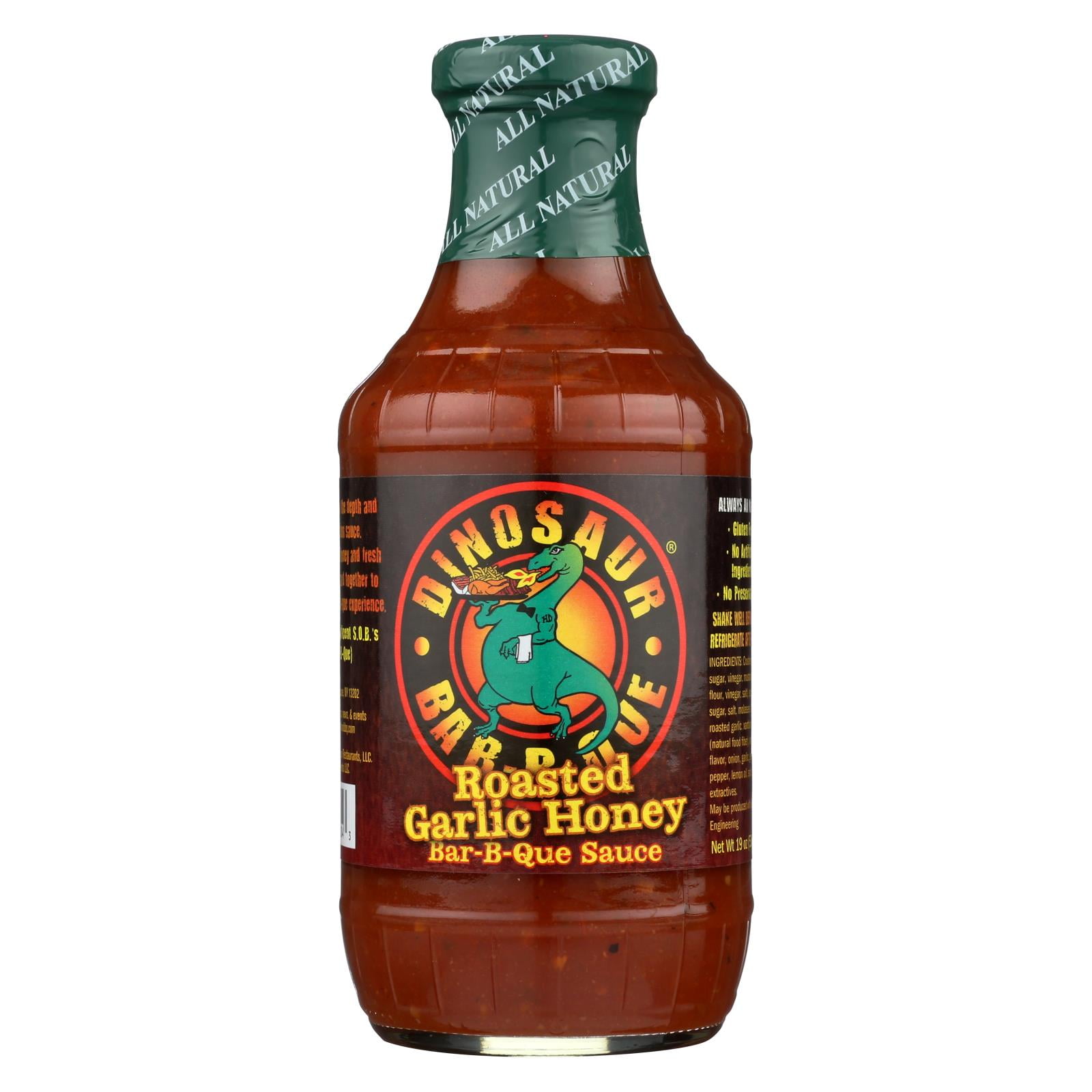 Dinosaur - Roasted Garlic Honey Bbq Sauce, 19 Fl Oz