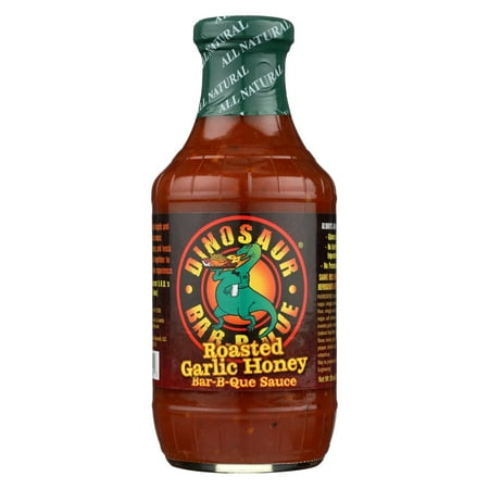 UPC 856504003043 product image for Dinosaur - Roasted Garlic Honey Bbq Sauce, 19 Fl Oz | upcitemdb.com