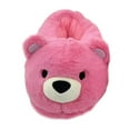 thumbnail image 3 of APLVFFZH Furry Animal Shoes Cartoon Bear Soft Casual Nonslip Cute Fuzzy Slippers Footwear Rose Red, 3 of 9