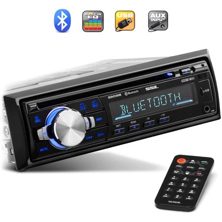 Sound Storm SDC26B Single Din, Bluetooth, CD/MP3/USB/SD AM/FM Car