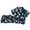 Blue, variant on Toddler Boys Summer Beach Outfits Tropical Print Button Down Shirt & Shorts Set, Sizes 2-3T