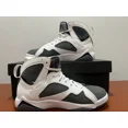 thumbnail image 2 of Ni - ke Ni - ke Air Jordan 7 Retro Flint 2021 Mens Basketball Shoes White CU9307-100 Size 8, 2 of 5