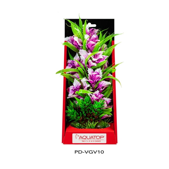 Aquatop PD-VGV10 Vibrant Garden Violet Plant 10"