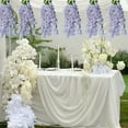 thumbnail image 4 of Yonrjhukm Artificial Flowers Lilac Ceiling Vines, Wedding Decorative Flowers for Home, Office, Arch Decoration, Realistic and Durable Synthetic Material, Ideal for Multiple Occasions, 4 of 6