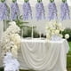 thumbnail image 4 of Guirnalda de Flores Artificiales de Color Lila | Arco de Plástico de 80 Cm para Decoración de Bodas | Vides Colgantes Multicolores para Decoración de Fiestas En Casa, Oficina, 4 of 6