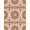 Pink Beige Gold, Pattern 1, variant on ODIKA Antique Gold Dusty Rose Cottagecore Decorative Balanced Motifs for Home Office, Gaming Room, Under Desk, Non-Slip Chair-Friendly