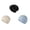 Black Blue Beige, variant on 3 Pcs Crochet Hat for Women Cotton Slouchy Beanie Knitted Handmade Skull Cap for Summer Travel Daily Wear