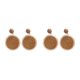 thumbnail image 4 of Minnieouse 1 par de pendientes bohemios, pendientes de gota, vacaciones en la playa, boda, fiesta, oficina, novias, joyería, regalo para mujer, café Café 2piezas Minnieouse CBP264589, 4 of 6