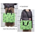 thumbnail image 6 of 16" Laptop Tote Bag Laptop Sleeve Case Computer Briefcase for Work & Travel Cute Cartoon Alligator, 6 of 8