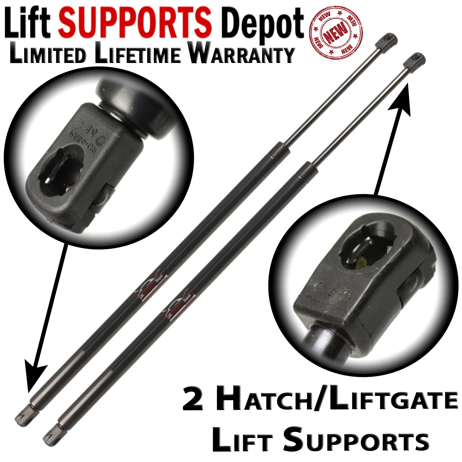 Qy 2 Fits Toyota Sequoia 2009 To 2018 Liftgate Lift Supports With Power Gate Walmart Com Walmart Com