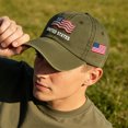 thumbnail image 2 of WKSCLPAI 250 Anniversary Usa Hat 1776-2026 Star Flag Printed Patriotic Hat 250 Year American Anniversary Hat Adjustable Baseball Cap for Men Women, 2 of 9