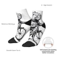 thumbnail image 6 of Naloa Capybara Riding Bicycle Ankle Socks for Women Non Slip Socks No Show Socks Classic Low Cut Casual Socks Casual Socks, 6 of 7
