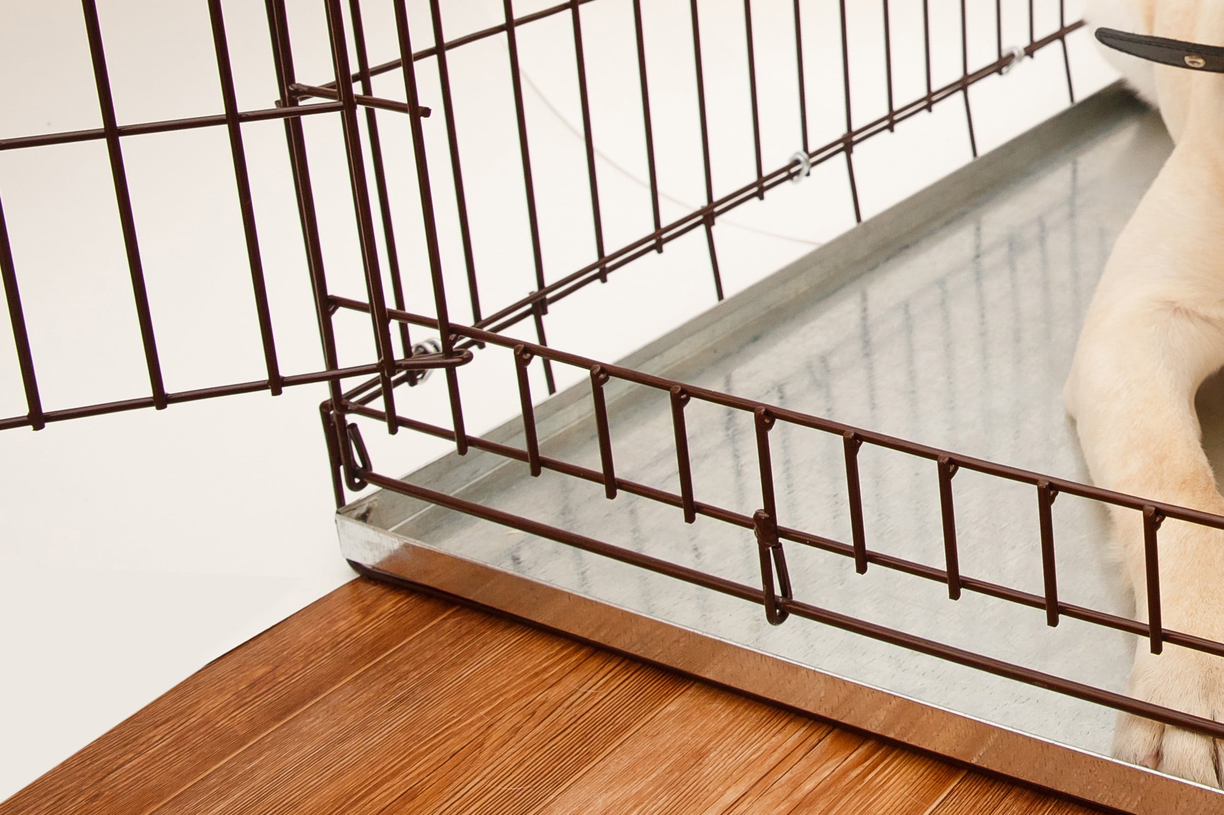 Pinnacle Systems Leakproof Galvanized Replacement Tray for Dog Crate, Regular 47X29.13X1