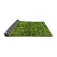 thumbnail image 2 of Ahgly Company Indoor Rectangle Abstract Green Modern Area Rugs, 6' x 9', 2 of 4