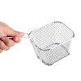 thumbnail image 4 of 8Pcs Mini Stainless Steel Chips Deep Fry Baskets Fish Commercial Fryer Basket Food Presentation Strainer Potato Cooking Tool, 4 of 8