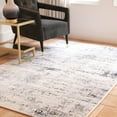thumbnail image 5 of SAFAVIEH Amelia Ian Abstract Area Rug, Ivory/Gray, 6'7" x 6'7" Square, 5 of 13