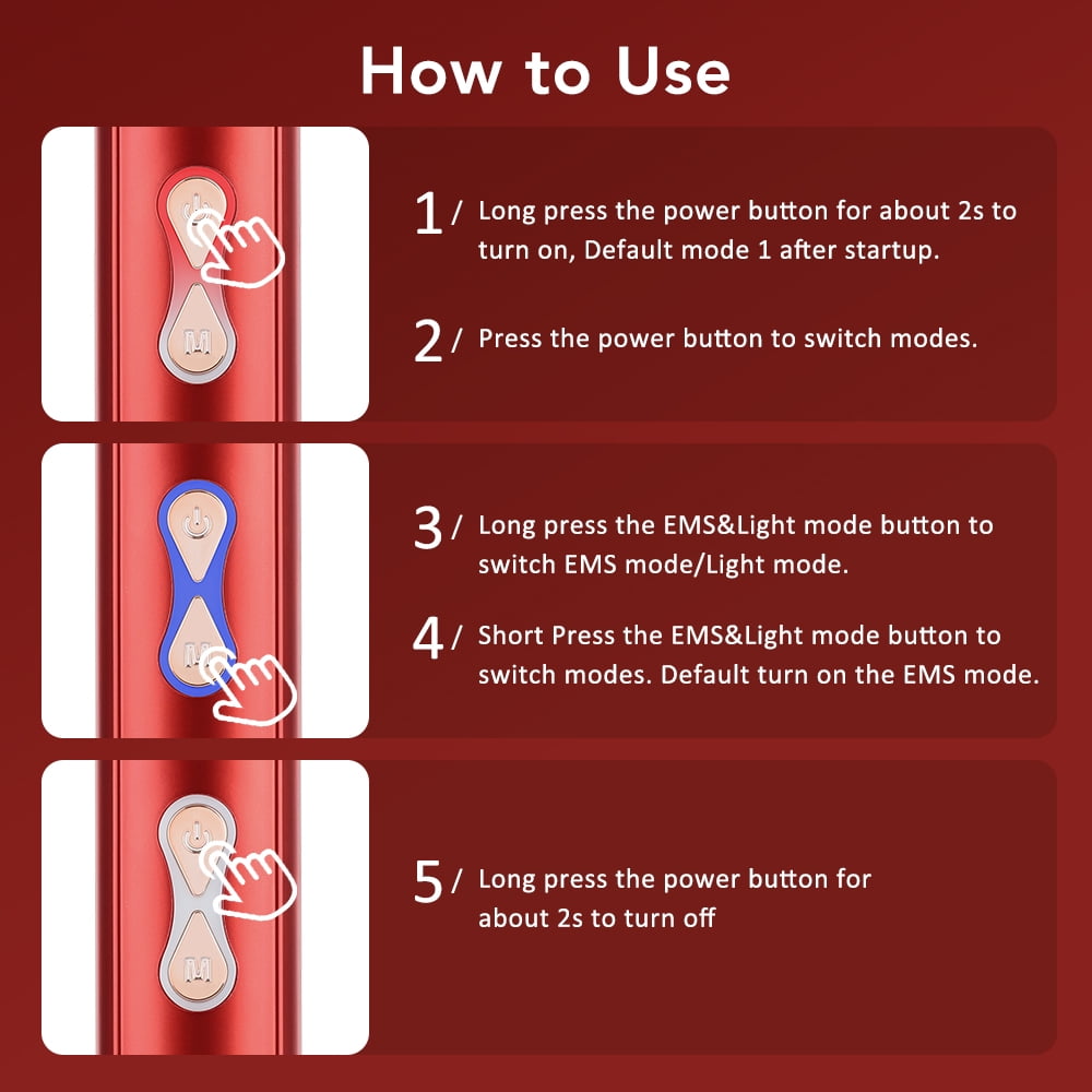 Hair Scalp Massage, 660nm Red Light Oil Applicator  Hair Care Hai rbrush Essence Oil Nourishes Scalp Brush