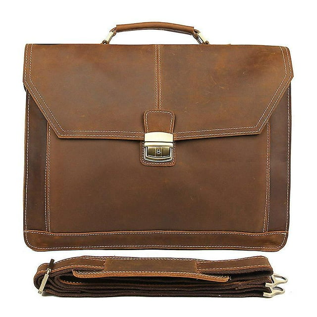 Formal Business Bag Genuine Leather Briefcase Bag For 15 Inch Notebook Pc Computer Bag Cowhide Messenger Bags For Male