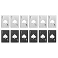 thumbnail image 3 of Ace Of Spades Bottle Opener, 12Pcs Card Bottle Opener  for Travel, 3 of 8