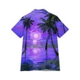 thumbnail image 6 of Rezuofi 1 Pcs Hawaiian Shirts for Women Summer Cool Hawaii Floral Tropic Print Blouses Beach Short Sleeve Button Up Tops, 6 of 7