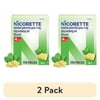 (2 pack) Nicorette Nicotine Gum, Stop Smoking Aids, 4 Mg, Fresh Mint, 170 Count