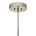 thumbnail image 2 of 52417BKLED Kichler Lighting Baland - 6 LED Small Chandelier In Mid-Century Modern Style-20 Inches Tall and 22 Inches Wide-Black Finish, 2 of 5