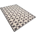 thumbnail image 3 of Rugsotic Carpets Hand Tufted Wool Eco-Friendly Area Rugs - 4'x6', Rectangle, Beige Black, Modern Contemporary Design, High Pile Handmade Anti Skid Rugs for Living Room, Bed Room (K00301), 3 of 6