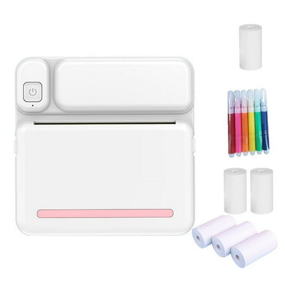 C19 Printer Portable Thermal Printer Photo Pocket Thermal Label Printer 58mm Printing Wireless Bluetooth Android IOS